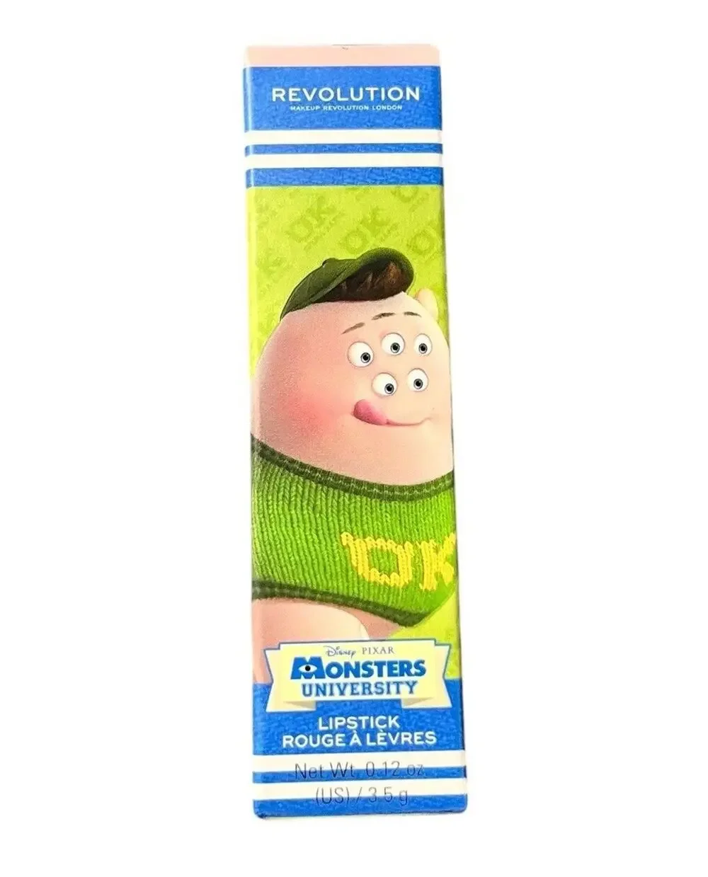 Makeup Revolution x Monsters University Lipstick Shade Squishy Disney Pixar